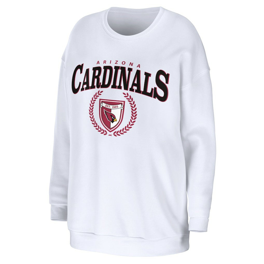 WEAR by Erin Andrews Women's Oversized Pullover Sweatshirt - Arizona Cardinals Pullover