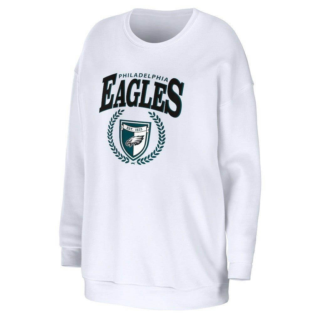 WEAR by Erin Andrews Women's Oversized Pullover Sweatshirt - Philadelphia Eagles Pullover