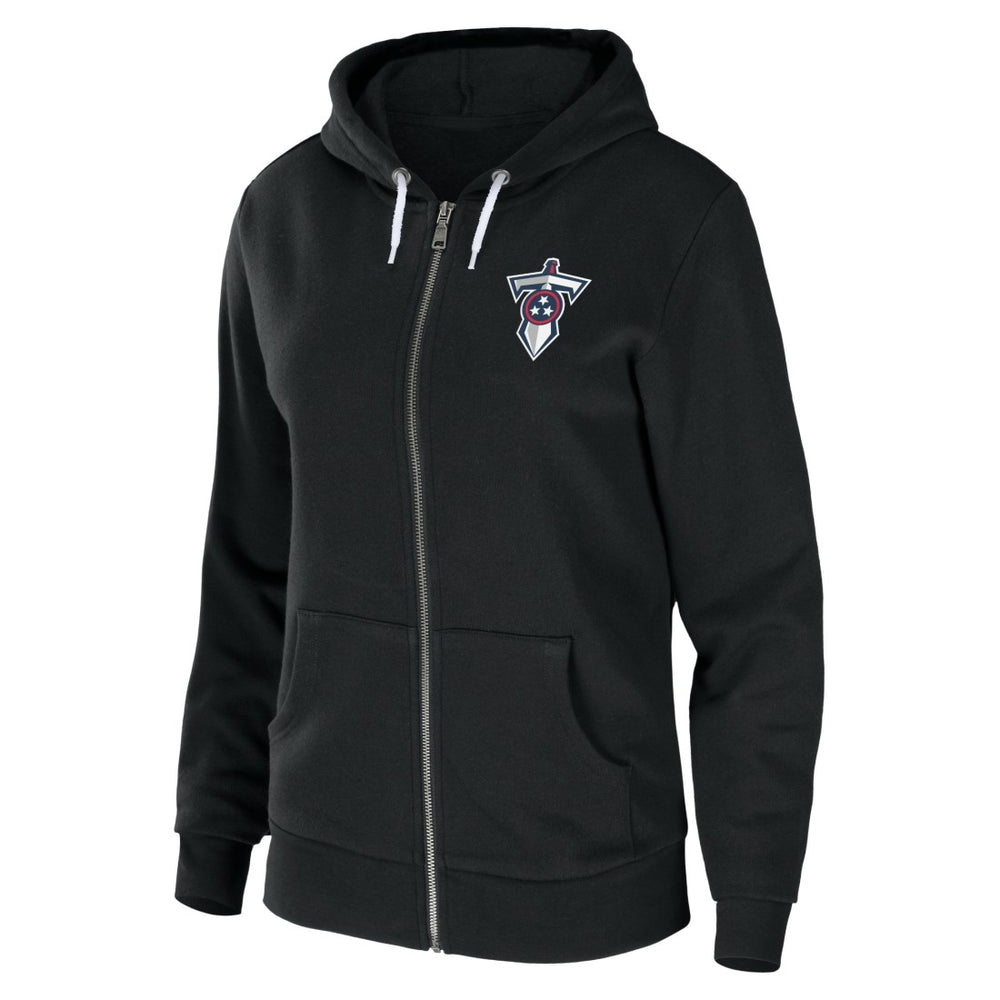 WEAR by Erin Andrews Women's Sponge Fleece Full-Zip Hoodie - Tennessee Titans Hoodies