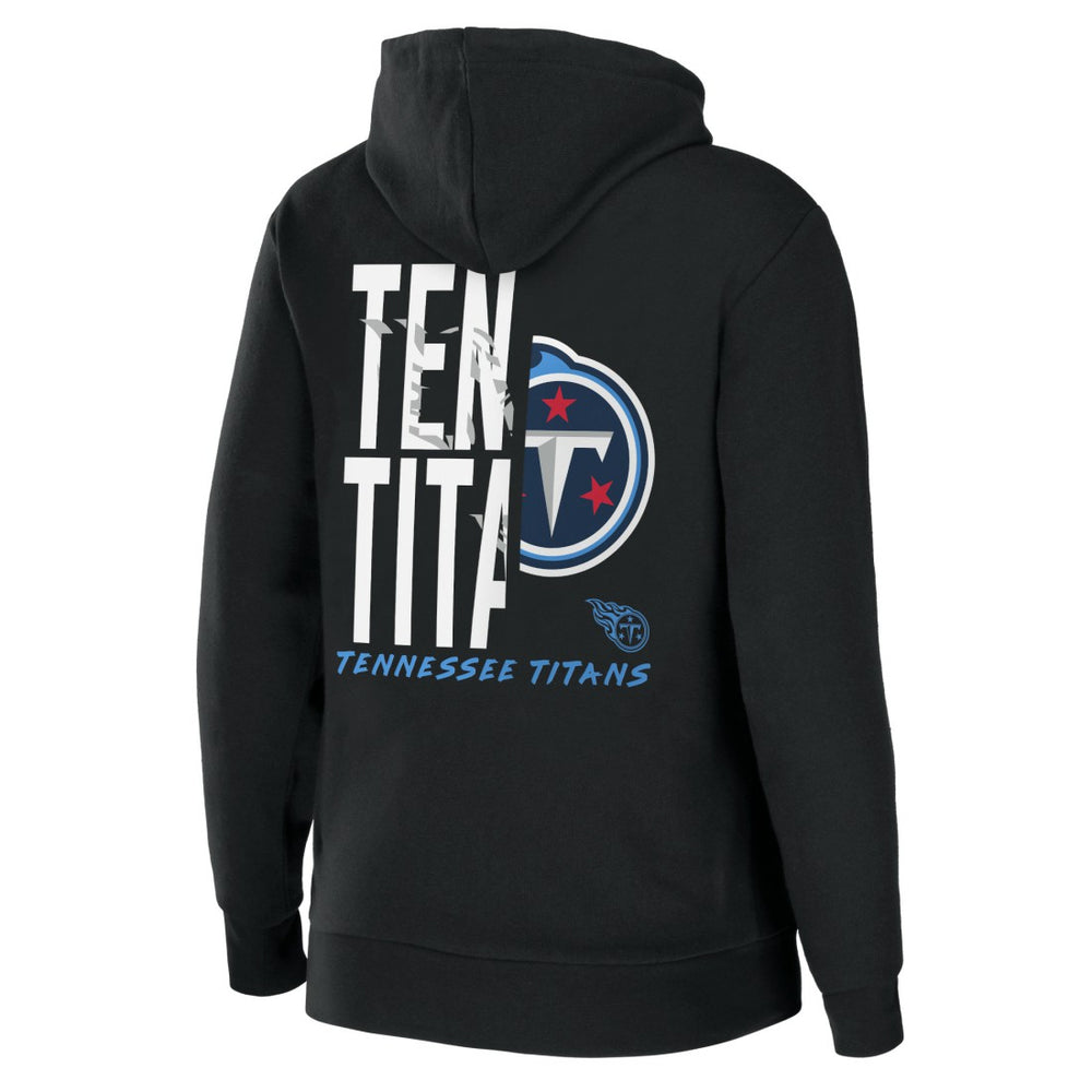 WEAR by Erin Andrews Women's Sponge Fleece Full-Zip Hoodie - Tennessee Titans Hoodies