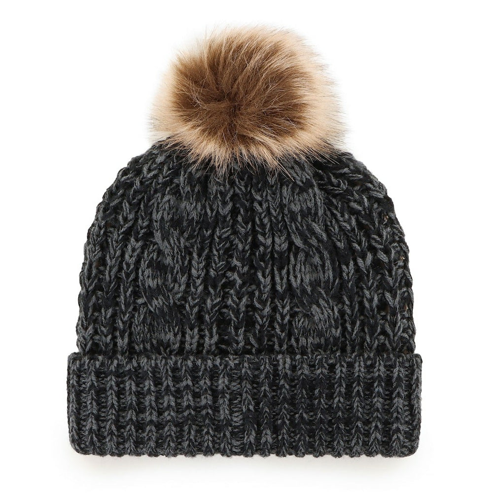'47 Women's Meeko Cuffed Knit Hat with Pom - Carolina Panthers Hats