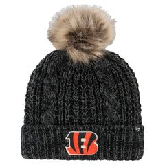 '47 Women's Meeko Cuffed Knit Hat with Pom - Cincinnati Bengals Hats