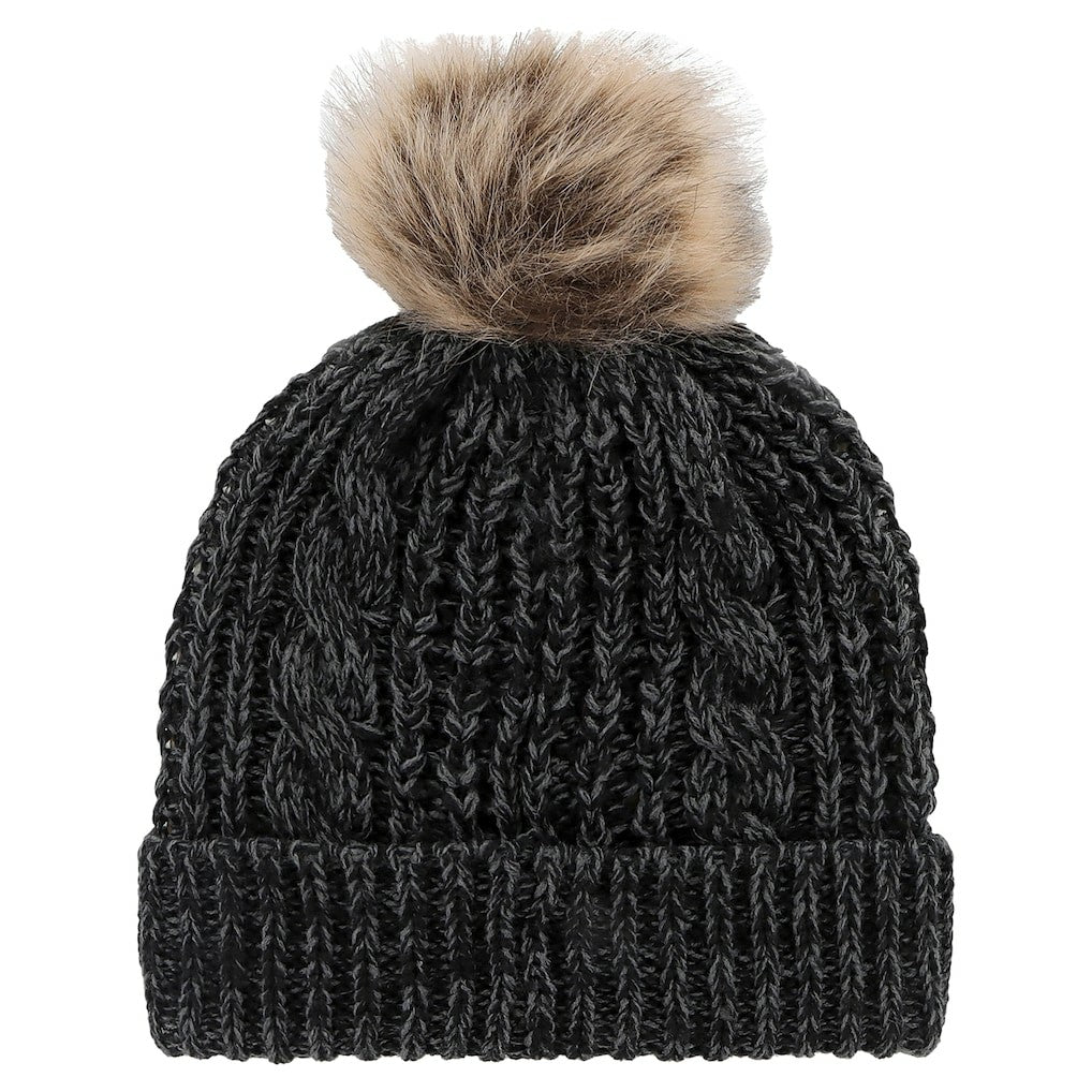 '47 Women's Meeko Cuffed Knit Hat with Pom - Cincinnati Bengals Hats
