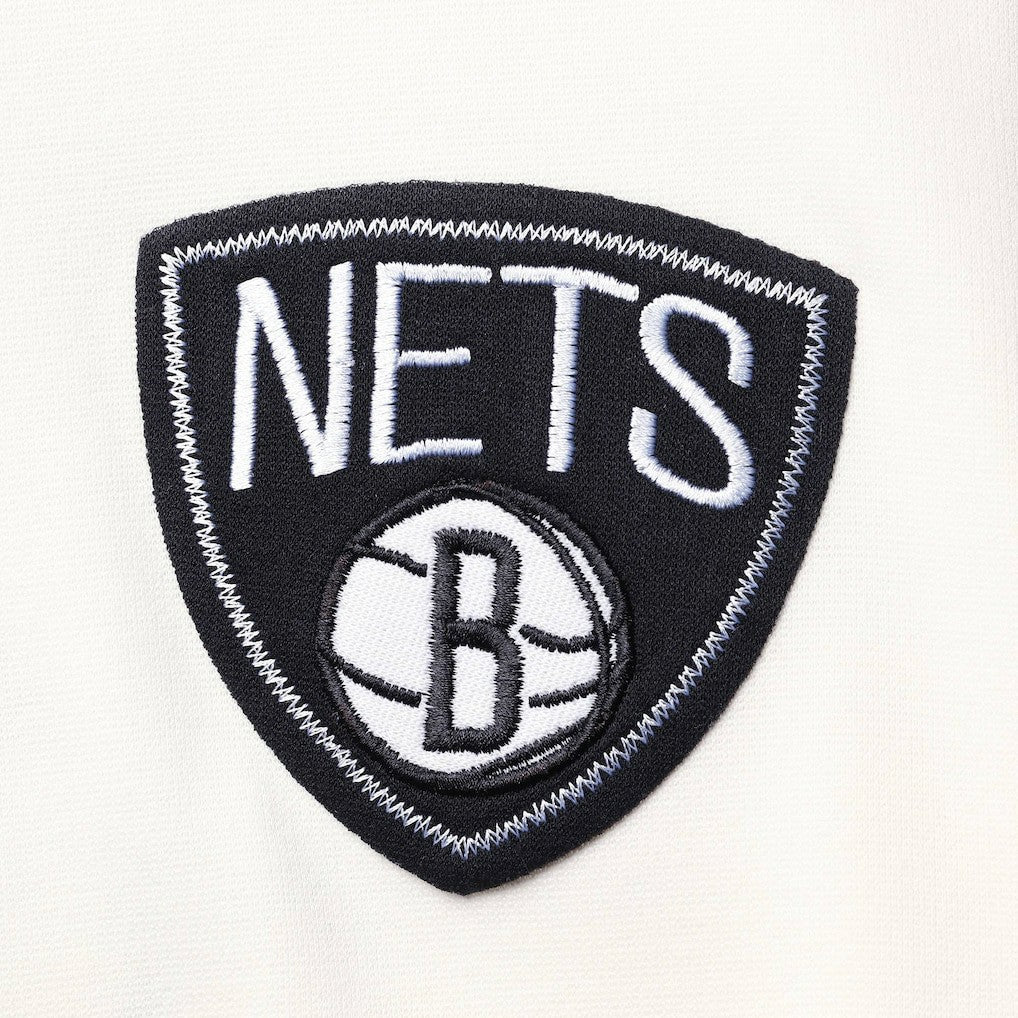 Brooklyn Nets FISLL Double Dribble Dip-Dye Pullover Hoodie
