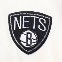 Brooklyn Nets FISLL Double Dribble Dip-Dye Pullover Hoodie