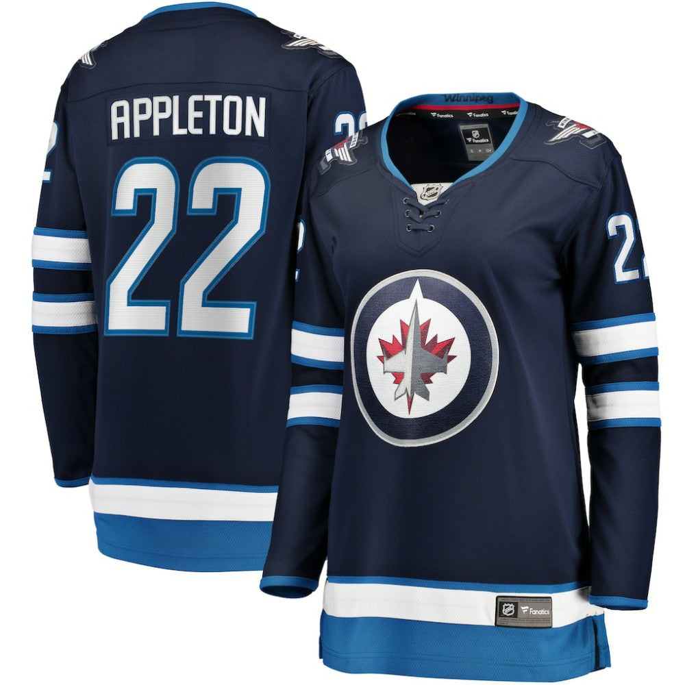 NHL Mason Appleton Winnipeg Jets Fanatics Women's Home Breakaway Jersey