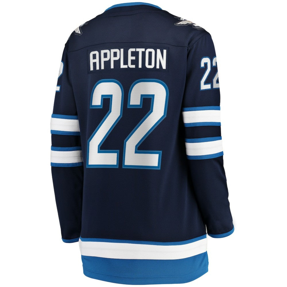 NHL Mason Appleton Winnipeg Jets Fanatics Women's Home Breakaway Jersey