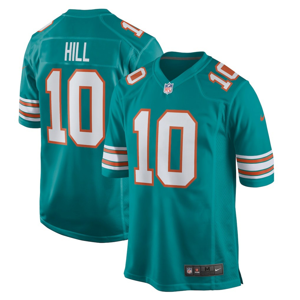 Tyreek Hill  Alternate Game Jersey - Miami Dolphins Jerseys