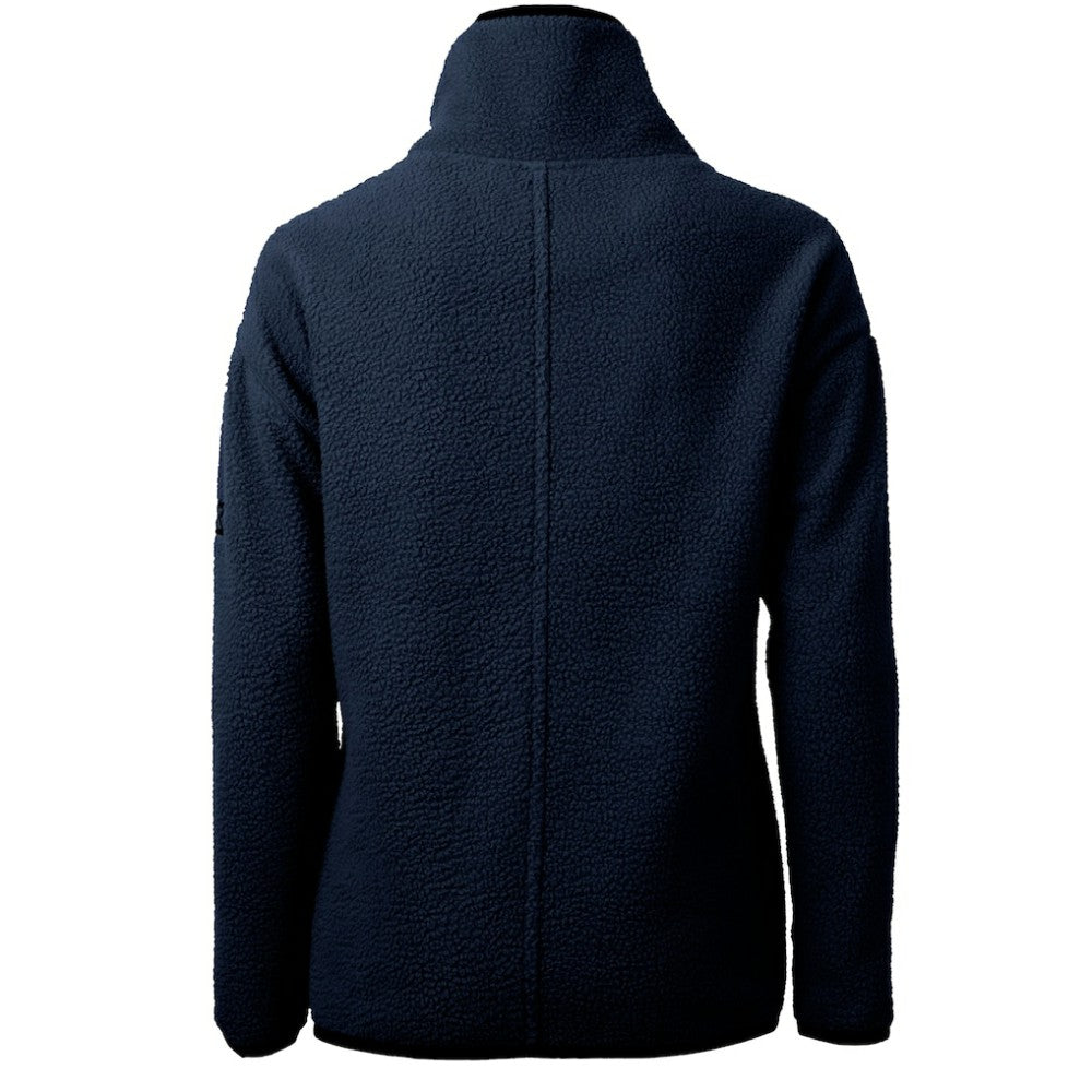 Navy St. Louis Cardinals Cutter & Buck Women's Cascade Eco Sherpa Fleece Quarter-Zip Pullover Jacket