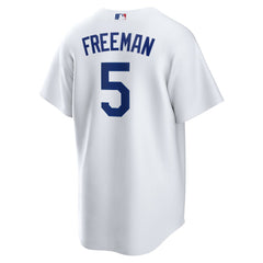 White Freddie Freeman Los Angeles Dodgers Nike Replica Player Jersey