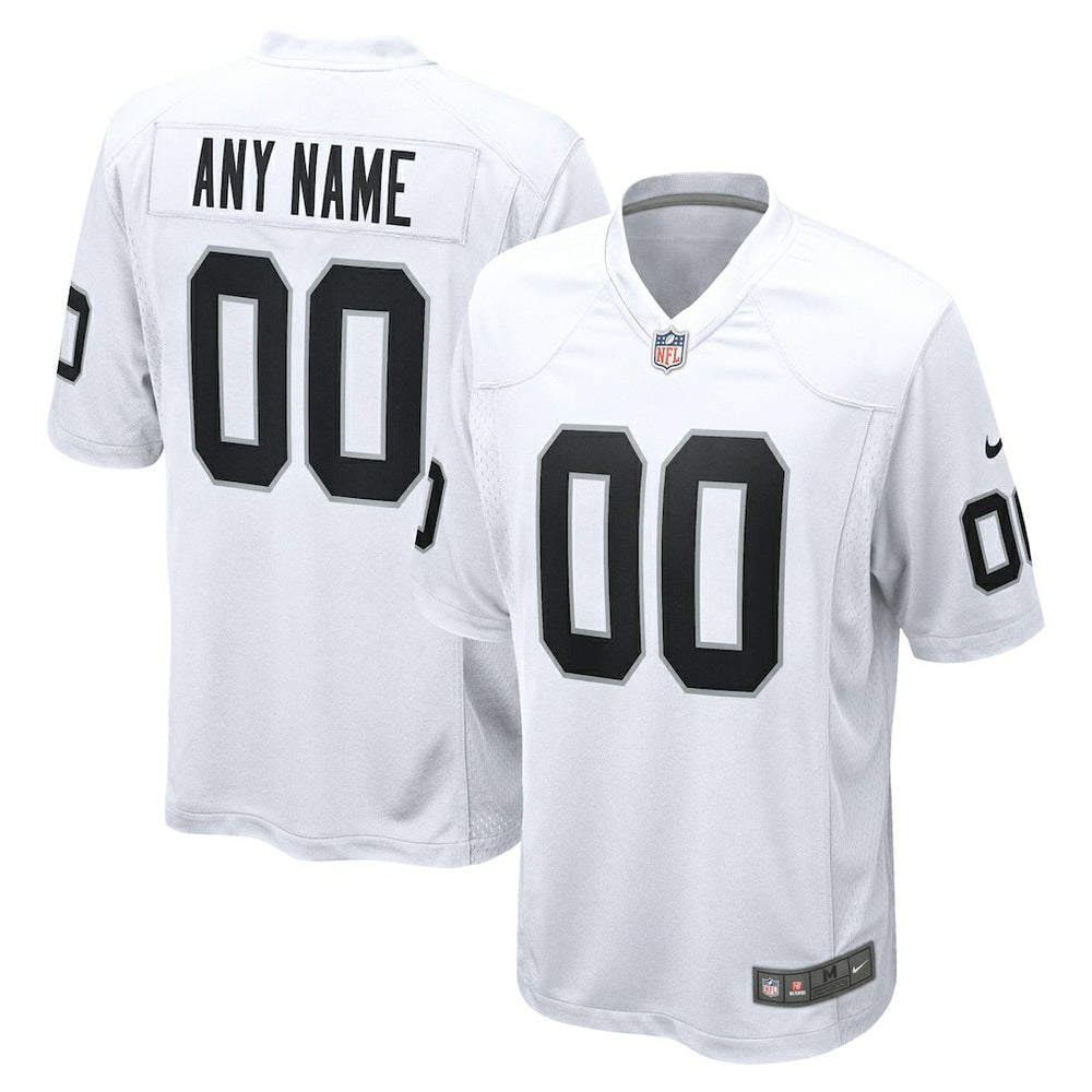 Youth Team Custom Game Jersey - Las Vegas Raiders Jerseys