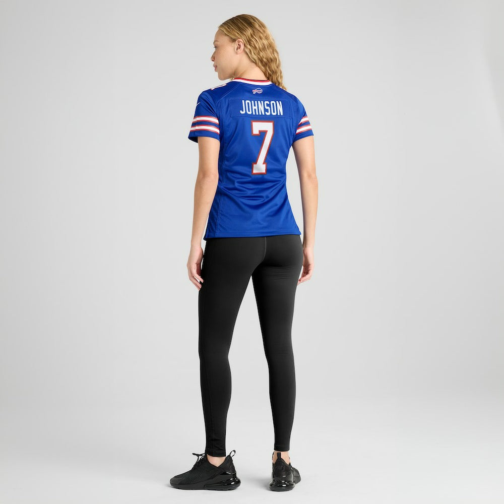 Taron Johnson  Women's Game Player Jersey - Buffalo Bills Jerseys