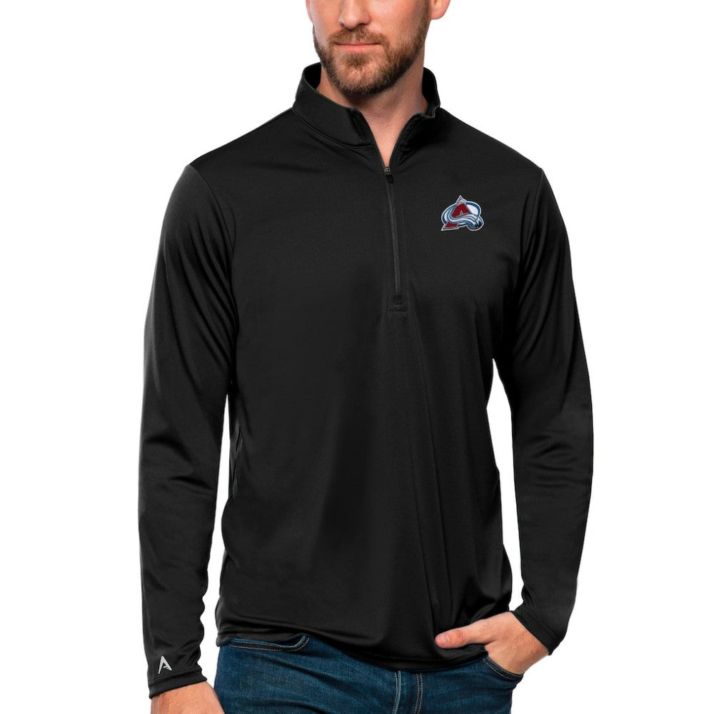 NHL Colorado Avalanche Antigua Tribute Quarter-Zip Pullover Top