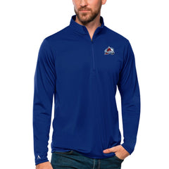 NHL Colorado Avalanche Antigua Tribute Quarter-Zip Pullover Top