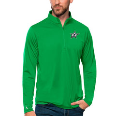 NHL Dallas Stars Antigua Tribute Quarter-Zip Pullover Top
