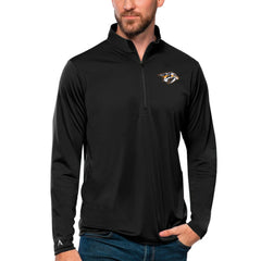 NHL Nashville Predators Antigua Tribute Quarter-Zip Pullover Top