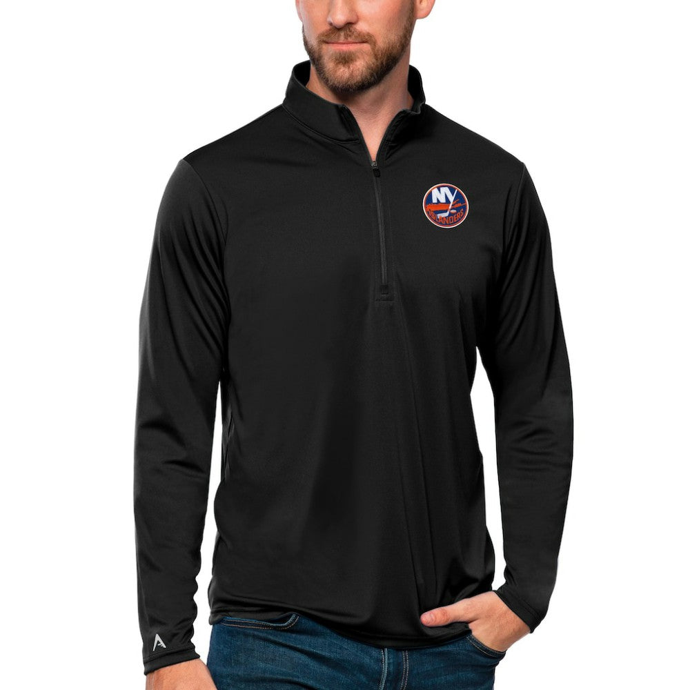 NHL New York Islanders Antigua Tribute Quarter-Zip Pullover Top