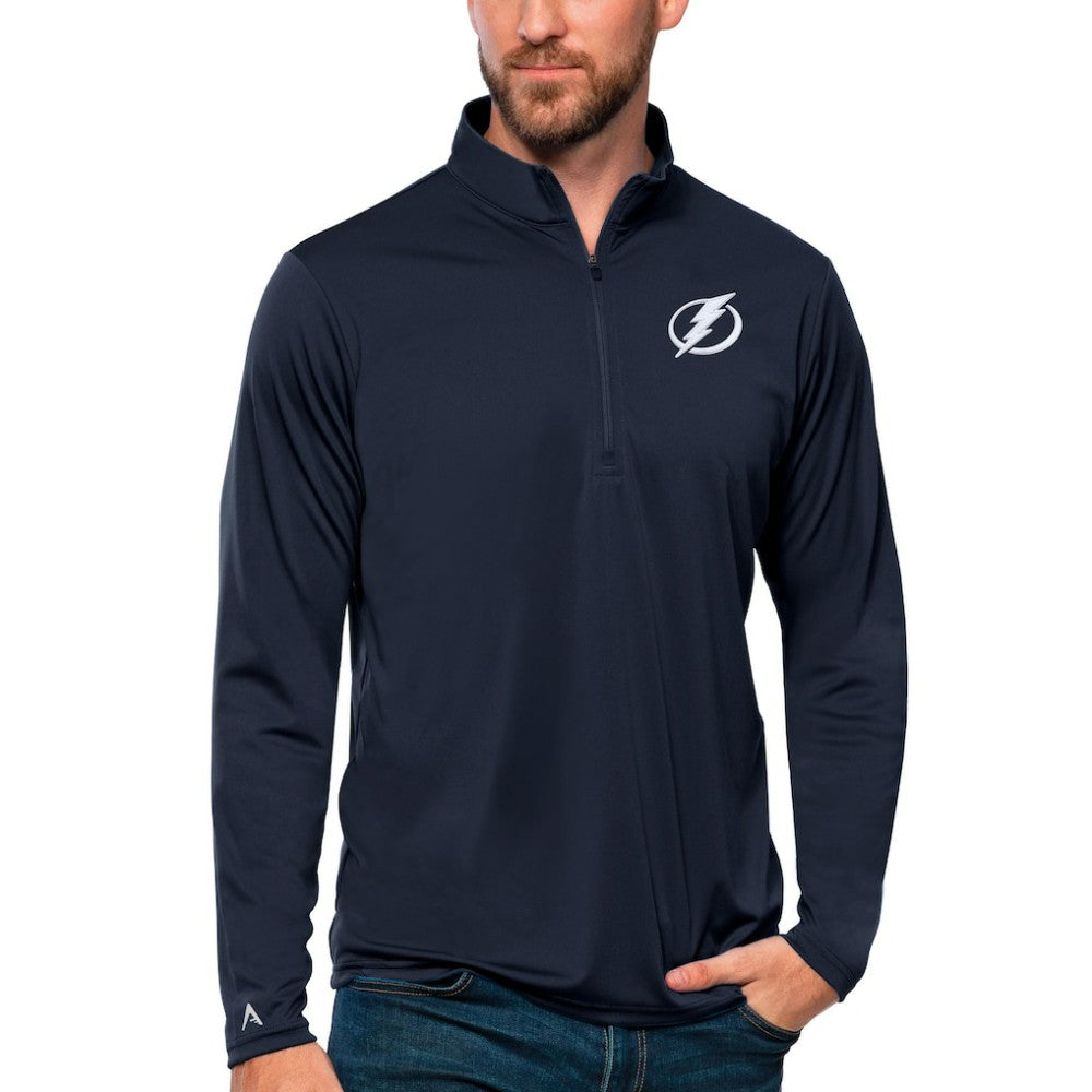 NHL Tampa Bay Lightning Antigua Tribute Quarter-Zip Pullover Top