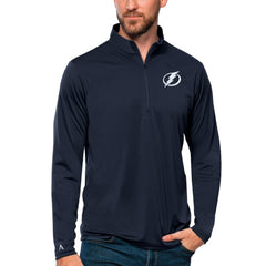 NHL Tampa Bay Lightning Antigua Tribute Quarter-Zip Pullover Top