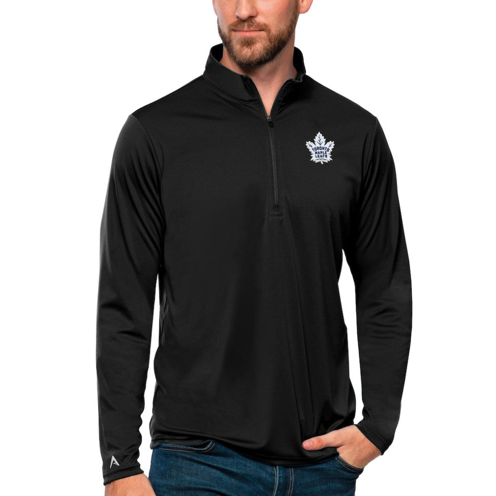 NHL Toronto Maple Leafs Antigua Tribute Quarter-Zip Pullover Top