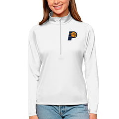 Indiana Pacers Antigua Women's Tribute Half-Zip Top