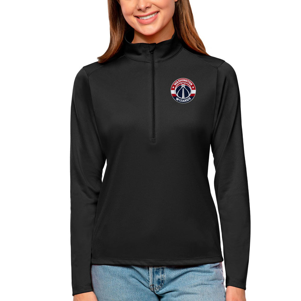 Washington Wizards Antigua Women's Tribute Half-Zip Top