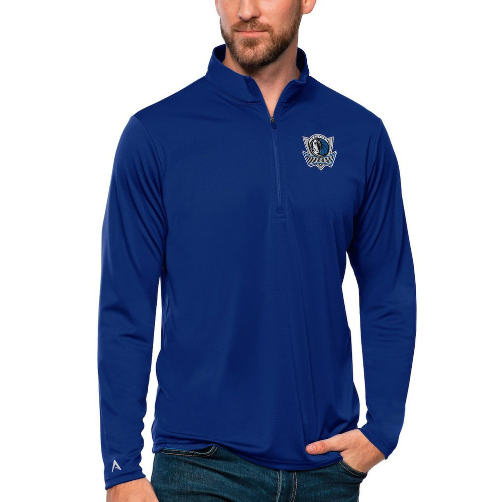 Dallas Mavericks Antigua Tribute Quarter-Zip Pullover Top sale