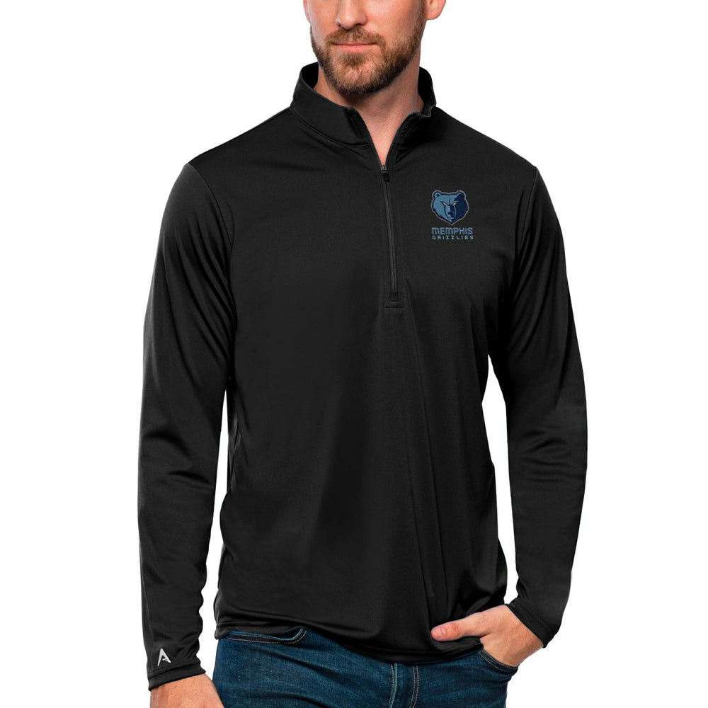 Memphis Grizzlies Antigua Tribute Quarter-Zip Pullover Top