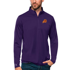 Phoenix Suns Antigua Tribute Quarter-Zip Pullover Top