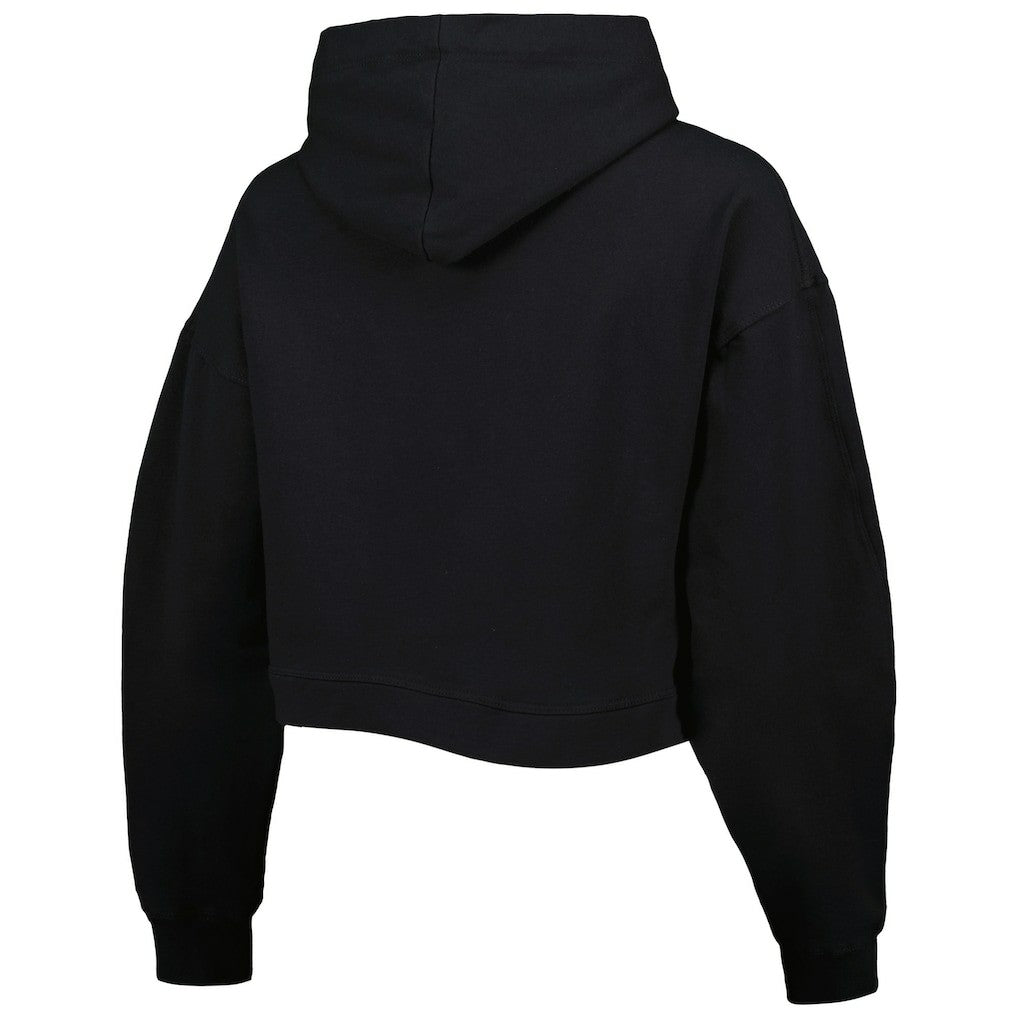 Boston Celtics Lusso Women's Layla World Tour Cropped Pullover Hoodie
