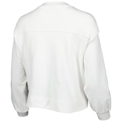 Los Angeles Lakers Lusso Women's Lola Ball and Chain Pullover Sweatshirt