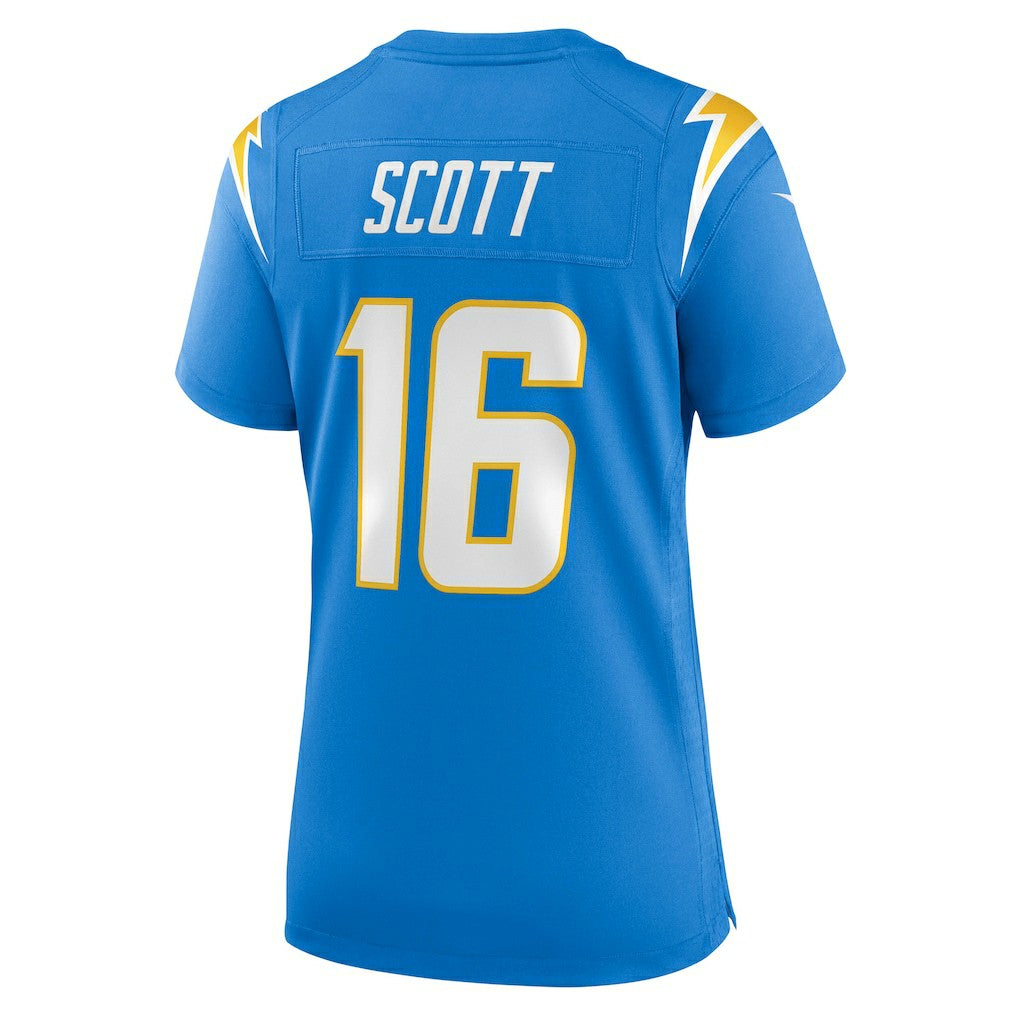JK Scott  Women's Game Jersey - Los Angeles Chargers Jerseys