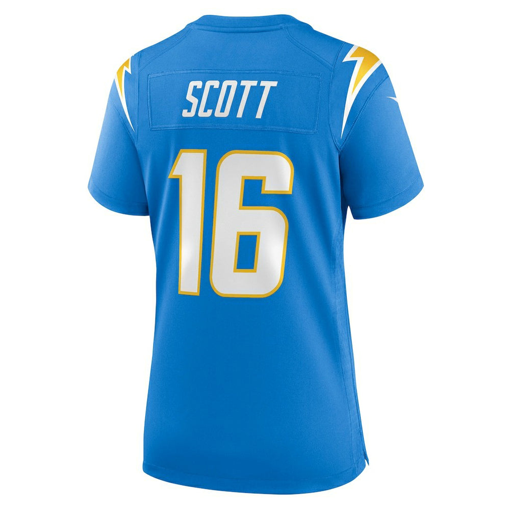 JK Scott  Women's Game Jersey - Los Angeles Chargers Jerseys