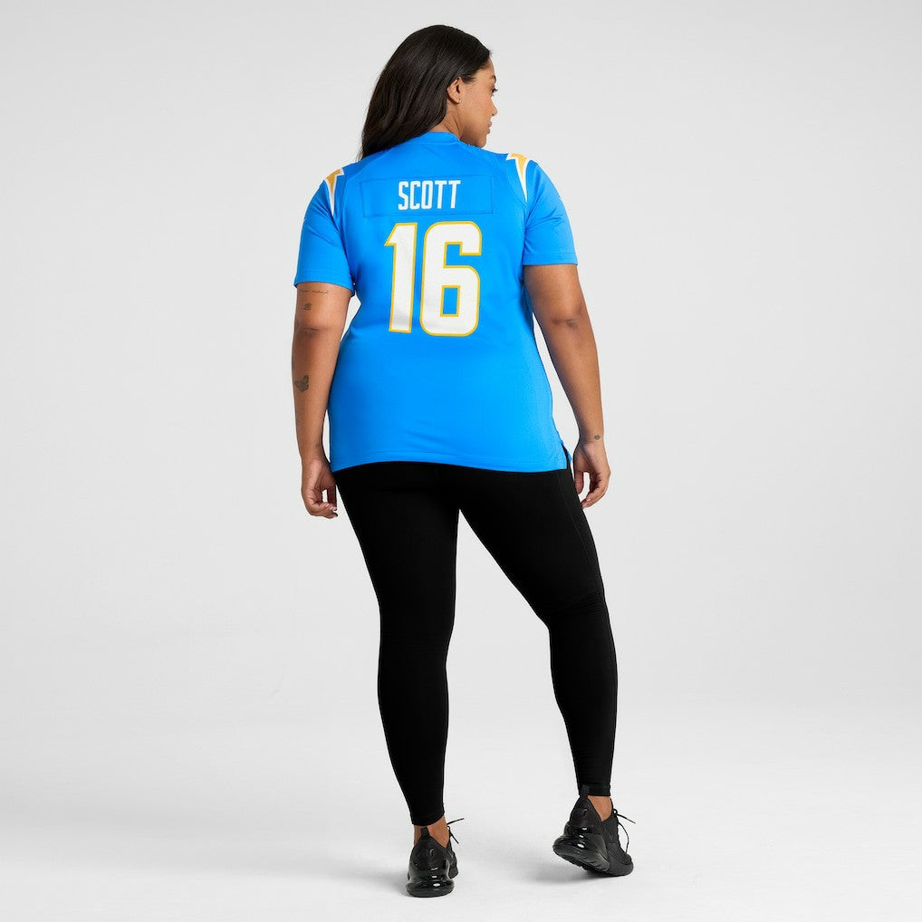 JK Scott  Women's Game Jersey - Los Angeles Chargers Jerseys
