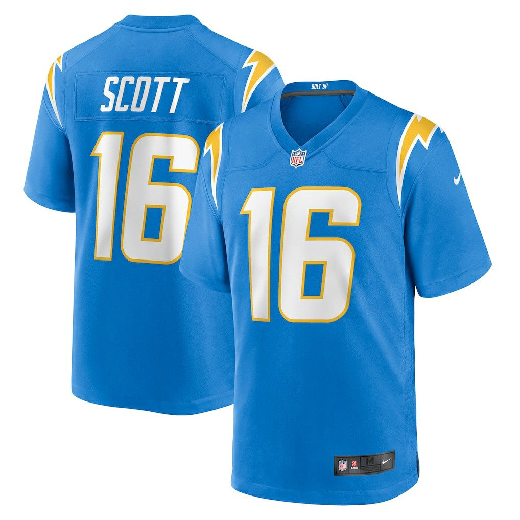 JK Scott  Game Jersey - Los Angeles Chargers Jerseys