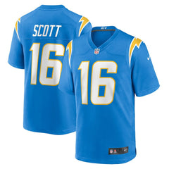 JK Scott  Game Jersey - Los Angeles Chargers Jerseys