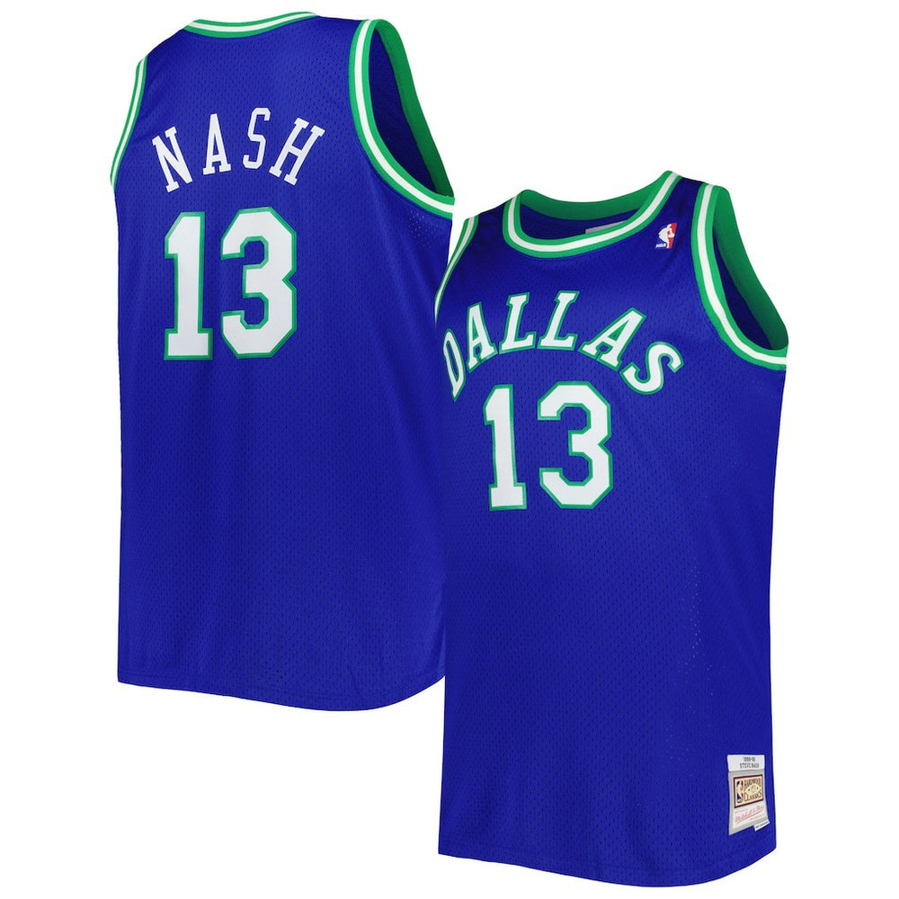 Mitchell & Ness Steve Nash Dallas Mavericks Big & Tall Hardwood Classics 1998/99 Swingman Jersey sale