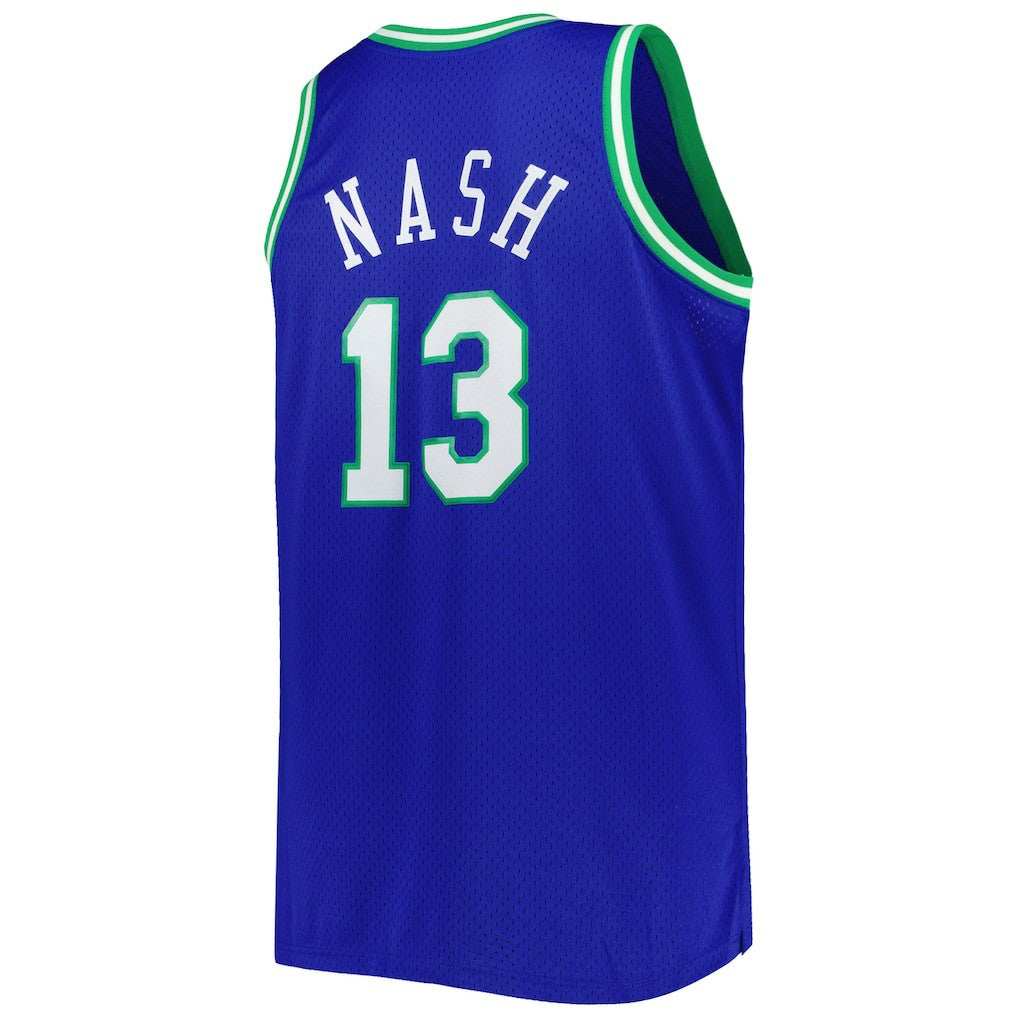 Mitchell & Ness Steve Nash Dallas Mavericks Big & Tall Hardwood Classics 1998/99 Swingman Jersey sale