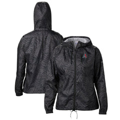 Black Arizona Diamondbacks Columbia Women's Flash Forward Full-Zip Windbreaker Jacket