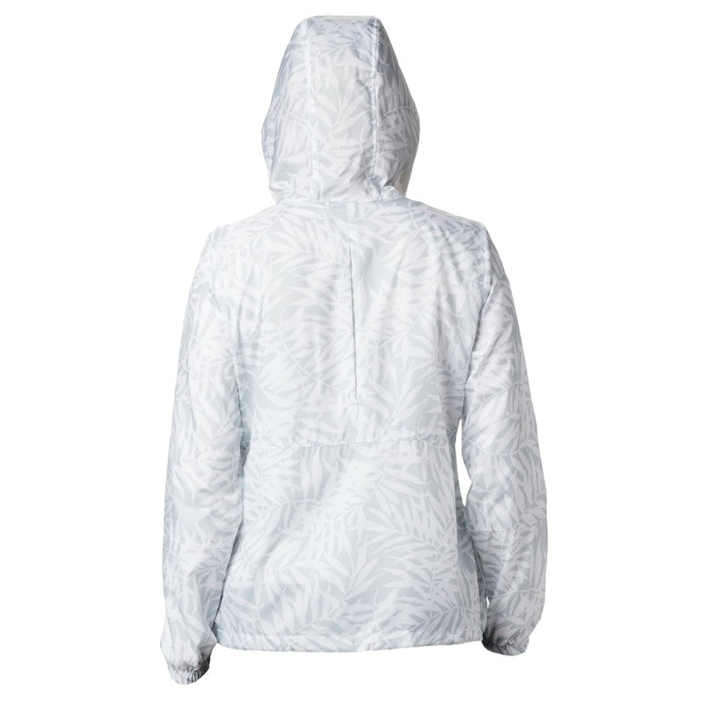 Gray Chicago Cubs Columbia Women's Flash Forward Full-Zip Windbreaker Jacket