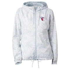 Gray Cleveland Guardians Columbia Women's Flash Forward Full-Zip Windbreaker Jacket