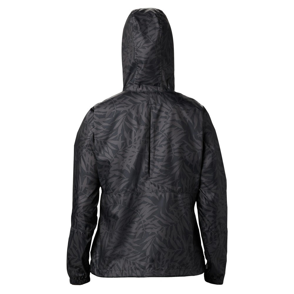 Black Cincinnati Reds Columbia Women's Flash Forward Full-Zip Windbreaker Jacket