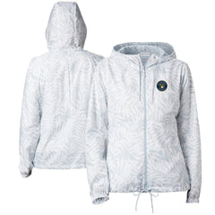 Gray Milwaukee Brewers Columbia Women's Flash Forward Full-Zip Windbreaker Jacket