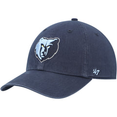 47 brand Memphis Grizzlies '47 Core Logo Clean Up Adjustable Hat