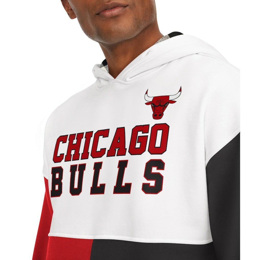 Chicago Bulls Tommy Jeans Andrew Split Pullover Hoodie