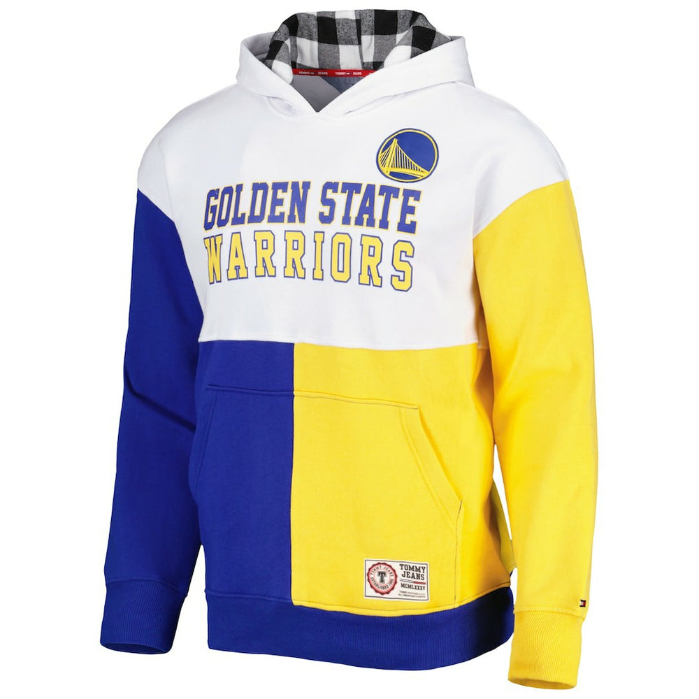 Golden State Warriors Tommy Jeans Andrew Split Pullover Hoodie sale
