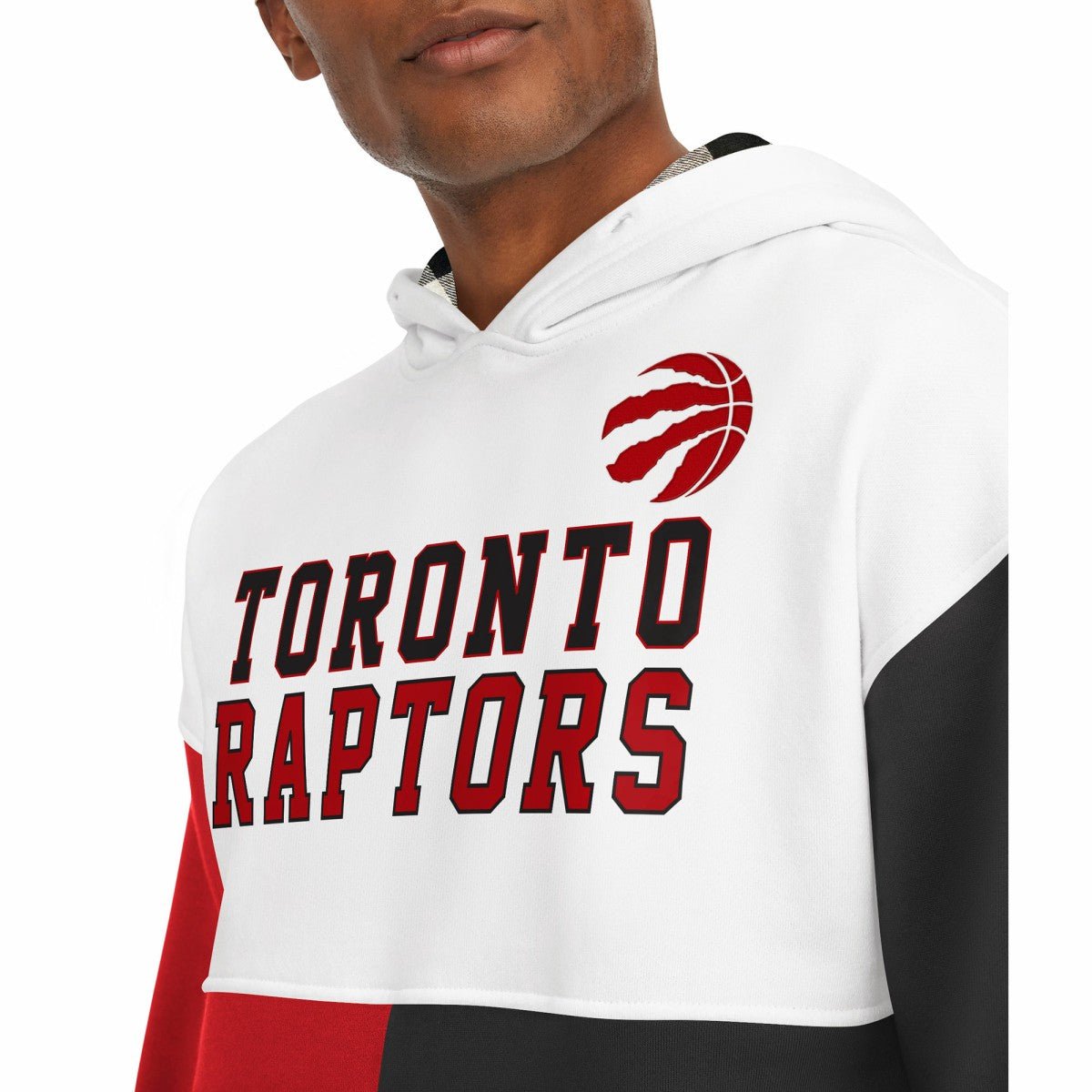 Toronto Raptors Tommy Jeans Andrew Split Pullover Hoodie