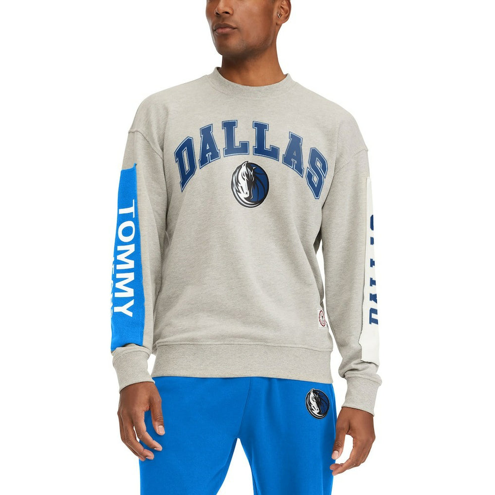 Dallas Mavericks Tommy Jeans James Patch Pullover Sweatshirt sale