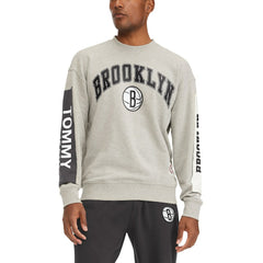 Brooklyn Nets Tommy Jeans James Patch Pullover Sweatshirt