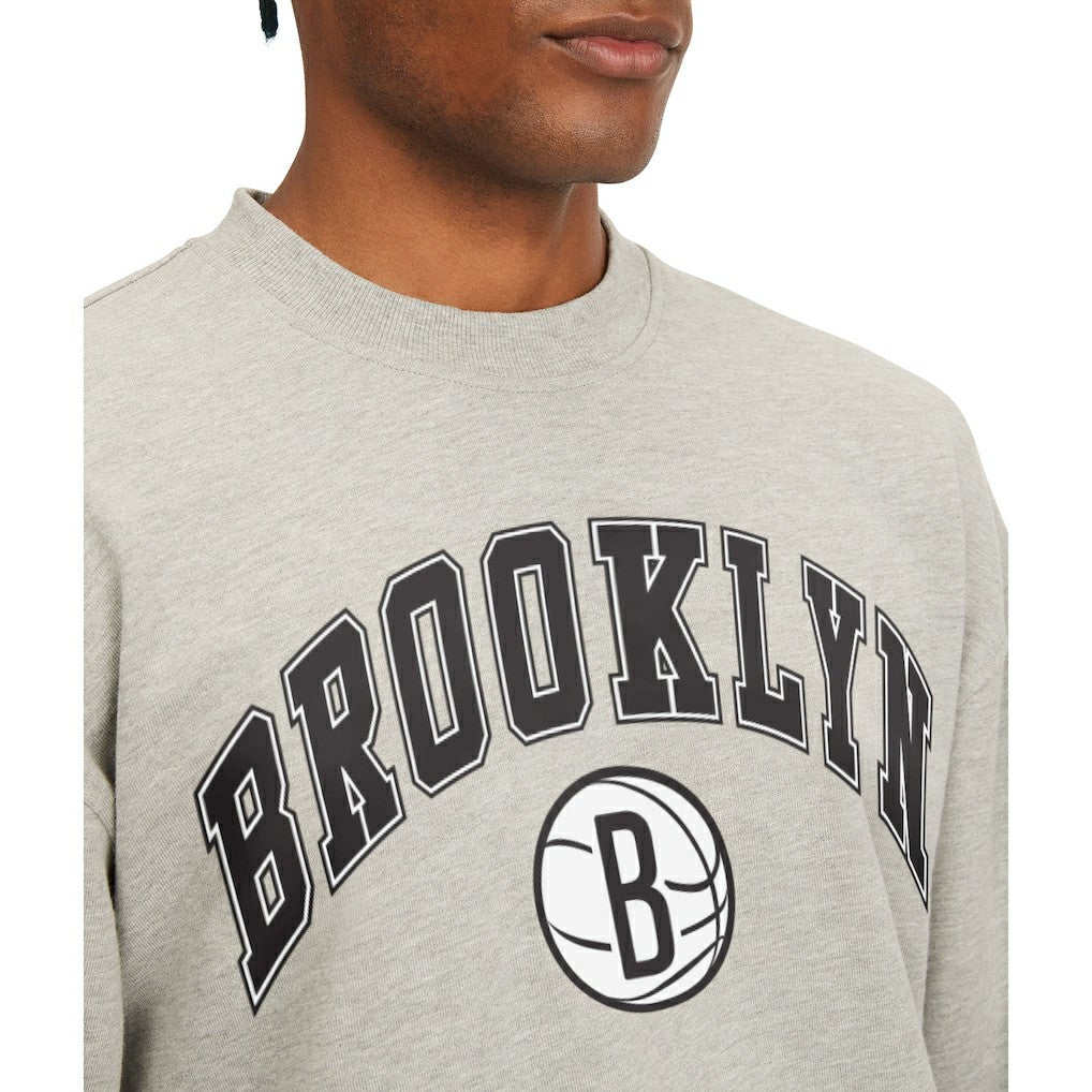 Brooklyn Nets Tommy Jeans James Patch Pullover Sweatshirt